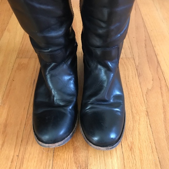 Frye Melissa Button Riding Boots Extended Calf 6B - Picture 3 of 12